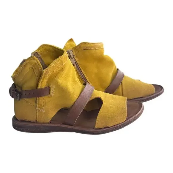 Miz Mooz Finnie Bootie Sandals in Yellow - Size 36 - Picture 3 of 7